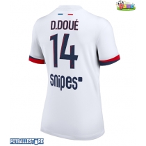 Paris Saint-Germain Desire Doue #14 Bortedrakt Dame 2025-26 Kortermet